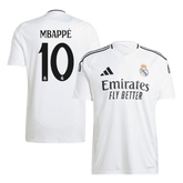 Men's Real Madrid MBAPPÉ #10 Home Soccer Jersey 2024/25